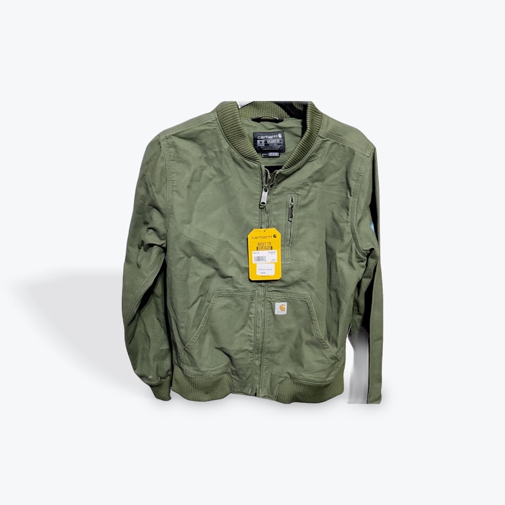 Carhartt Olive Green Bomber Jacket